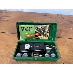 Singer Sewing Machine Low Shank Buttonholer Attachment 160506 (3913)